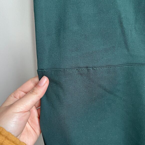 girlfriend collective Women's Cami Unitard in Moss Green Size MEDIUM - Picture 4 of 6